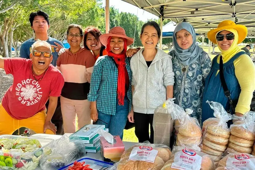 HELPING HAND: The Signal Flare group has plenty of dedicated volunteers.