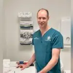 PHYSIO: Daniel Mullins is one of the new staff members at Ripley.