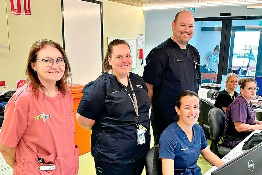 READY TO HELP: Ripley Hospital staff are now seeing more than 50 patients a day. Those numbers are expected to grow substantially as local residents become more aware of the new local health centre.