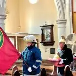 FALLEN HONOURED: Fire fighters who lost their life in service were remembered in Ipswich at a special service.