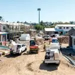 GETTING CLOSE: The first 22 villas at the Junction in North Ipswich are only months away from completion.