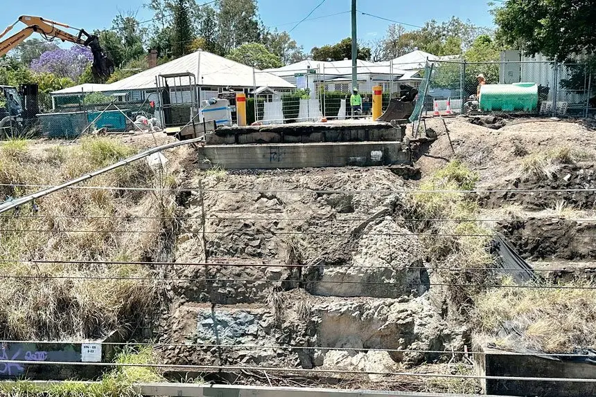 GONE: The Herbert Street Bridge was removed last weekend, now the question is will it be replaced?