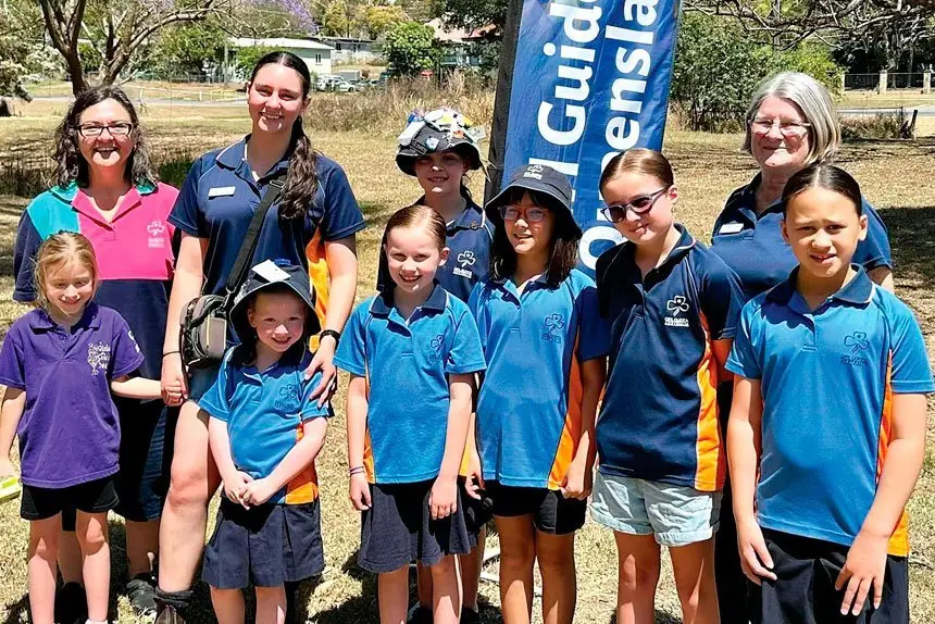 Goodna Girl Guides celebrated their 50th anniversary on the weekend. PHOTO: David Martin.