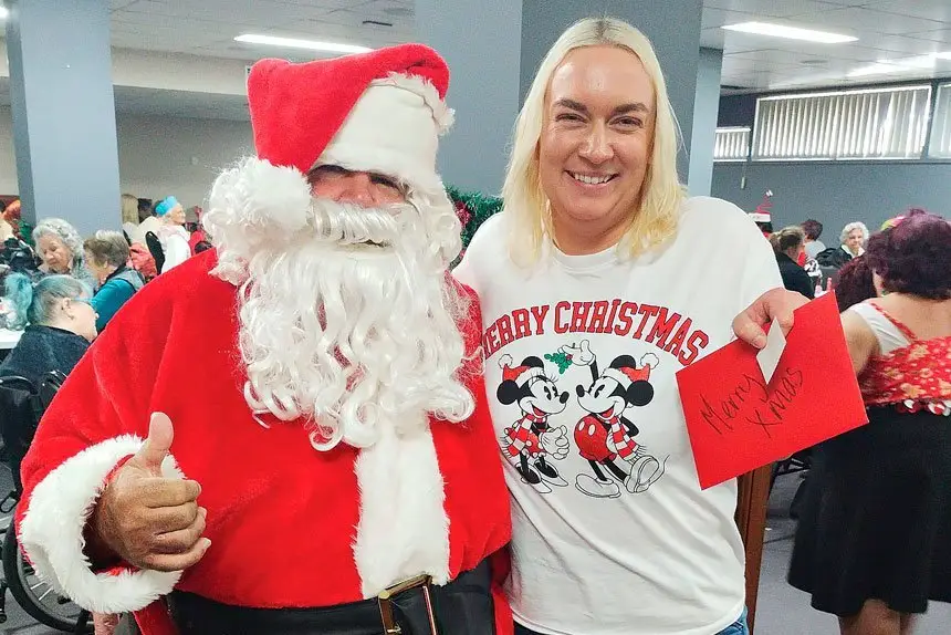 HI SANTA: After a tough year its time to celebrate Christmas.