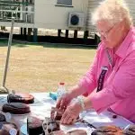 LOVE CHOCOLATE: Judging the chocolate cakes at The Great Marburg Bake Off was a tough job.