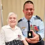 OLIVE’S MEDALS: Of all the stories I covered playing a major role in 98-year-old Olive Pugh finally getting her War Medals is the story I cherish the most. The articles in this paper revealed her distinguished service and it prompted her family to ask why she didn’t receive any?