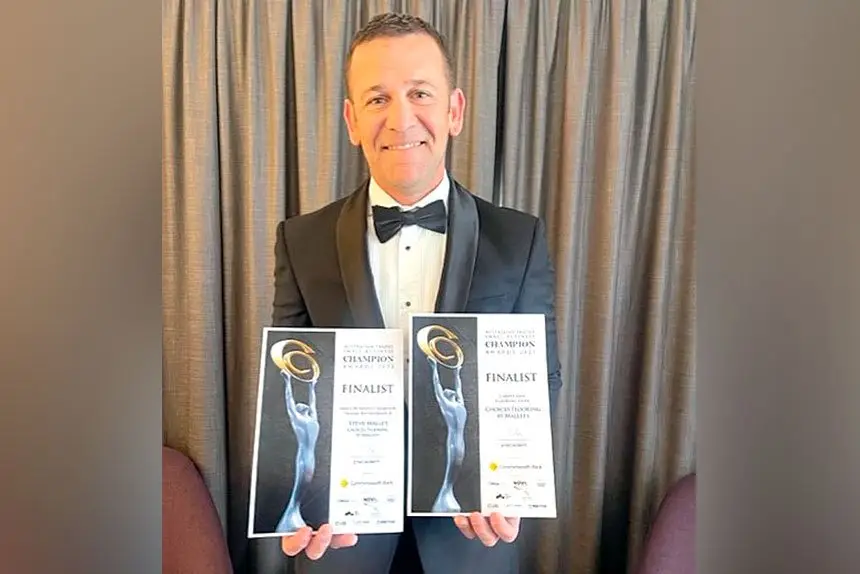 RECOGNITION: Choices Flooring by Mallets has received national recognition.