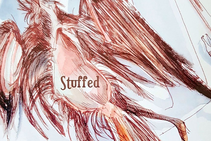 The front cover of ‘Stuffed”. 