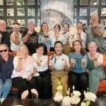 THE TEAM: The Springfield Christian Family team takes a well-earned break from their mission work in Vietnam.