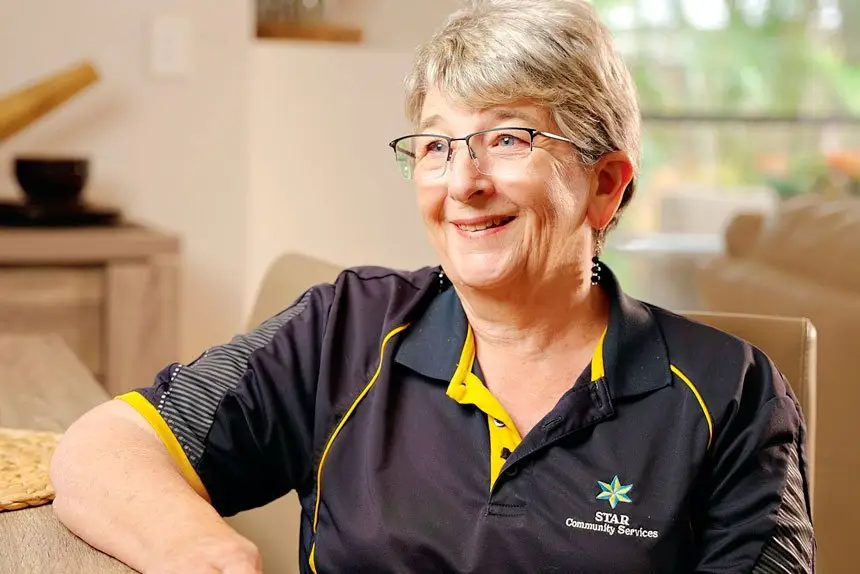 VOLUNTEER: When Di Thompson retired she decided to support seniors by volunteering as an owner-driver with STAR Community Services.