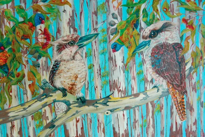 AUSTRALIA: Artwork created for the Tivol1 Art Awards ‘Classic Australia’.