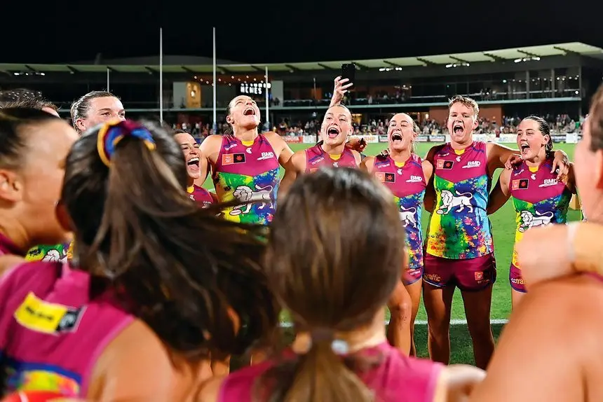 FINALS BOUND: The Lions ended the season with a terrific win to seal their spot in the top four going into the playoffs.