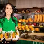 FOODIE’S DELIGHT: Bun Bun Bao co-founder Catherine Vo doesn’t just talk about food; she loves to cook it too, and you can try it in the Nicholas St Precinct.