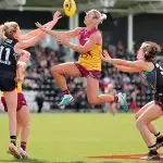 GOING UP: Nat Grider takes to the air.