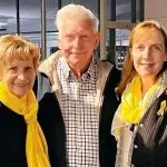 GREAT AUSTRALIAN: Vanessa Fowler, pictured here with her proud parents, has been nominated as one of the year’s best.