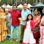 LIGHTS OUT: Revellers gather to enjoy the celebration of Diwali at the Brookwater this weekend, with delicious food