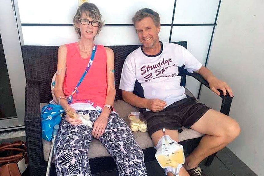 CHECK-UP: David Martin survived cancer.