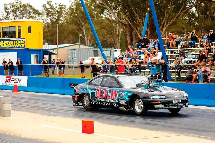 Roaring good fun at the dragway.