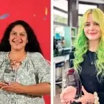 (Left) Samantha Smith and (Right) Lynka Kohn