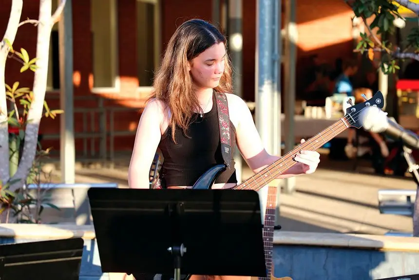 Bremer high school superstar Danika Connell soared to top marks in music extension.