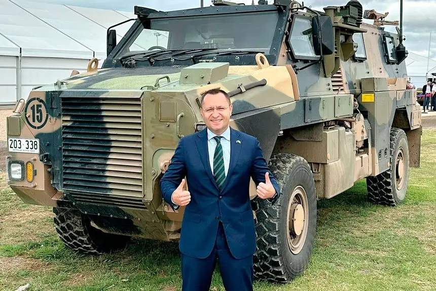 VIP VISIT: Ambassador Myroshnychenko is coming to Ipswich.