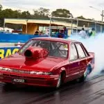 Warwick Dragway hosted the racing.