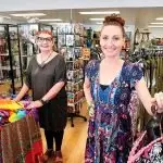 Alexis Cornish and mum Julie Cornish are delighted to set up in the Precinct.