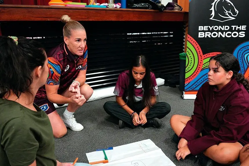 Ali Brigginshaw lets youngsters in on the secrets of leadership.