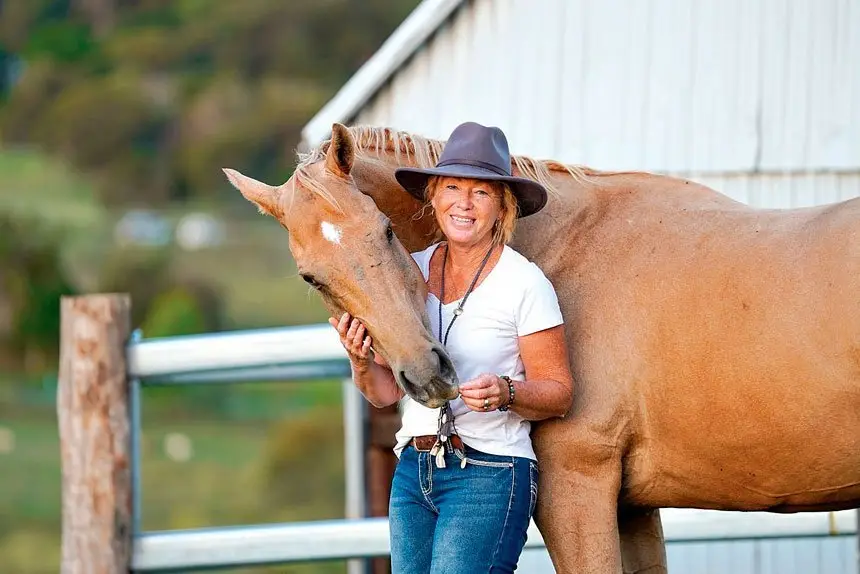 Deb McLean offers programs for people who don’t do well with people but love horses.