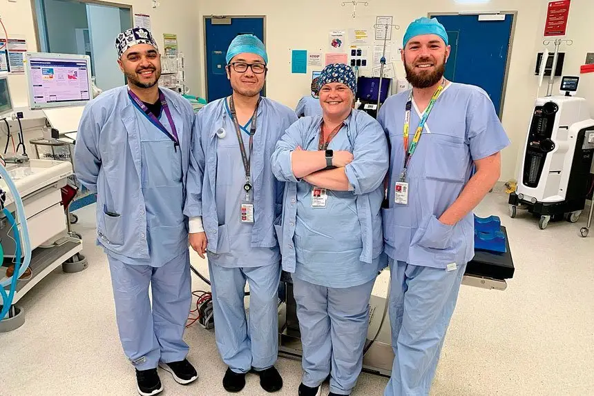 Ipswich leads the way in perioperative medicine.