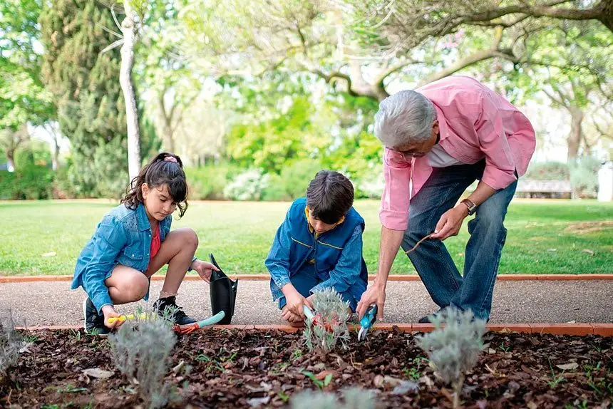 Get kids involved in growing