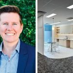 Nadia Bromley. WLSQ’s new office in Tower Central.