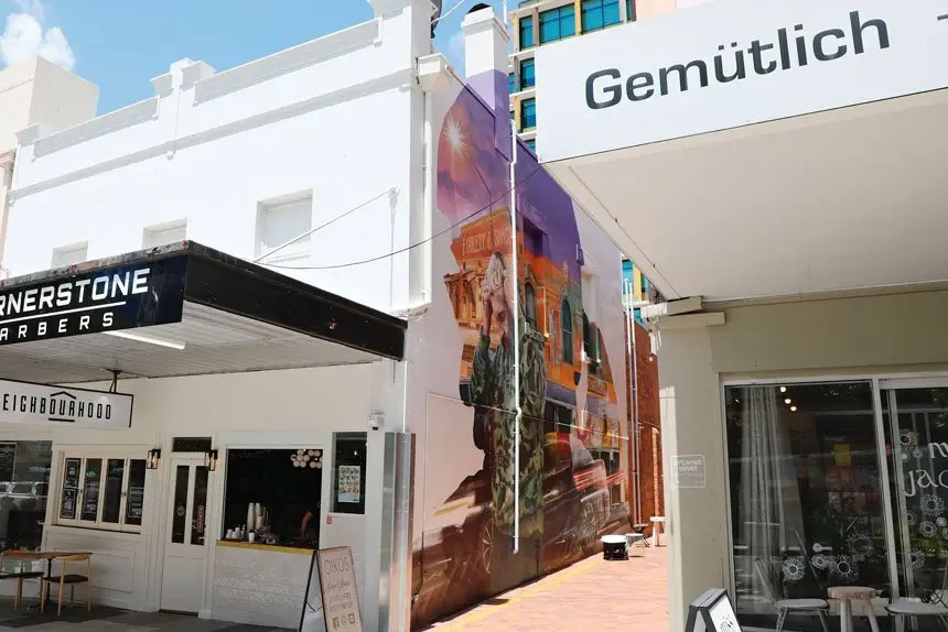 The new work is the latest public art to beautify the city’s centre