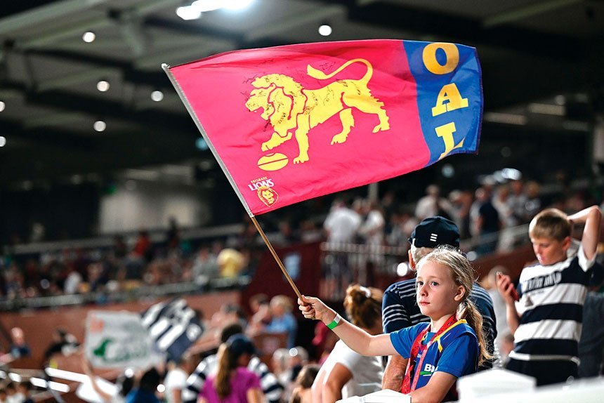 Women’s AFL has proved a big draw at Brighton Homes Arena and the facilities showed they are more than adequate for elite sport.
