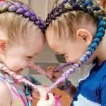 Violet Hohua loves to see the smiles on the faces of girls getting thr hair braided