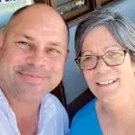 New chair of Lands Council Cameron Costelllo with outgoing long-term chair Prof. Val Cooms