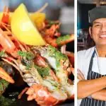 Red Claw crayfish is a specialty on the menu / PA head chef Ruel Cristobal