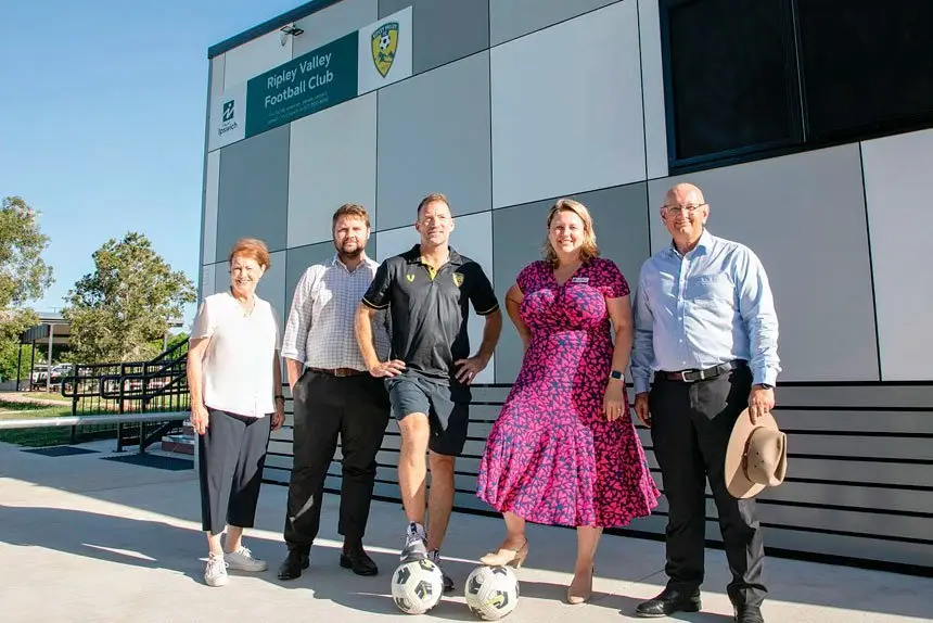 Ripley Valley Football Club now open with new facilities.