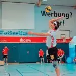 25-year-old Tom Wheeler is in his first season playing semi-professional volleyball for German club SV. Warnemünde.