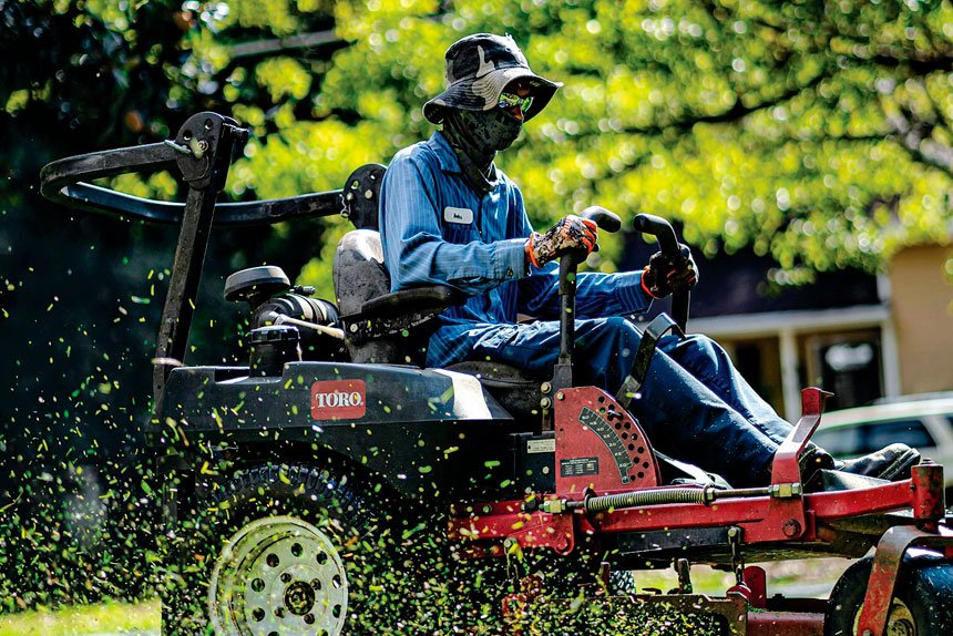 Take it easy in the garden and utilise technology.