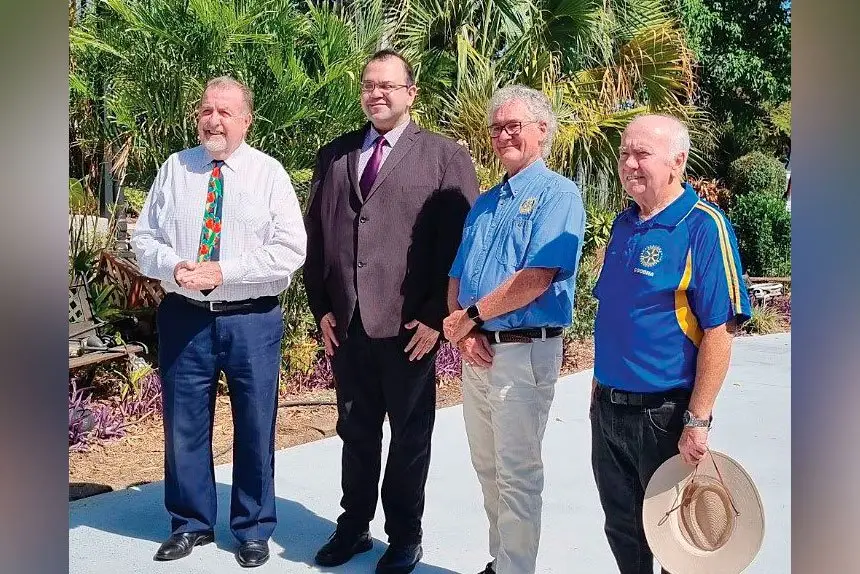 Paul Tully, Tyson Walker, Chris Steinback and Brian Johnston.