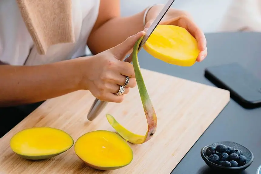 The kitchen is where our garden produce ends up.