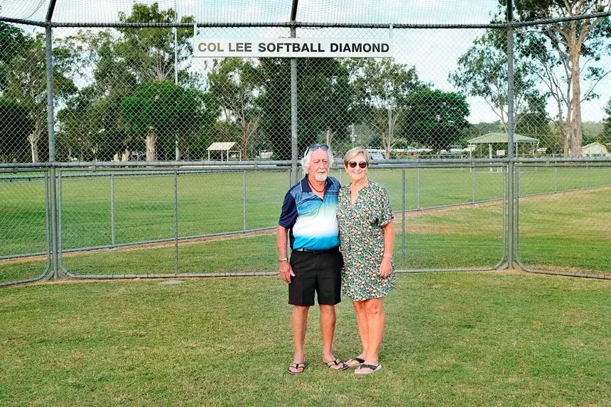 The Laidley Recreation Committee held a barbecue event for Mr Lee, family and friends.