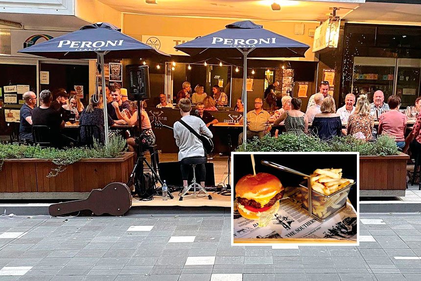 Live Music to please your ears while The Rusty Nail pleases your hunger