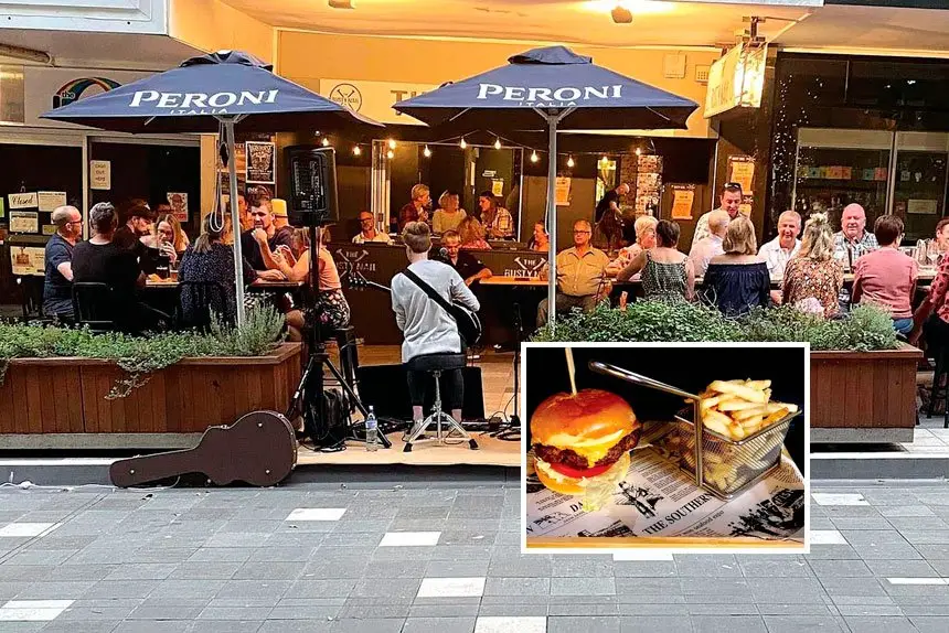 Live Music to please your ears while The Rusty Nail pleases your hunger