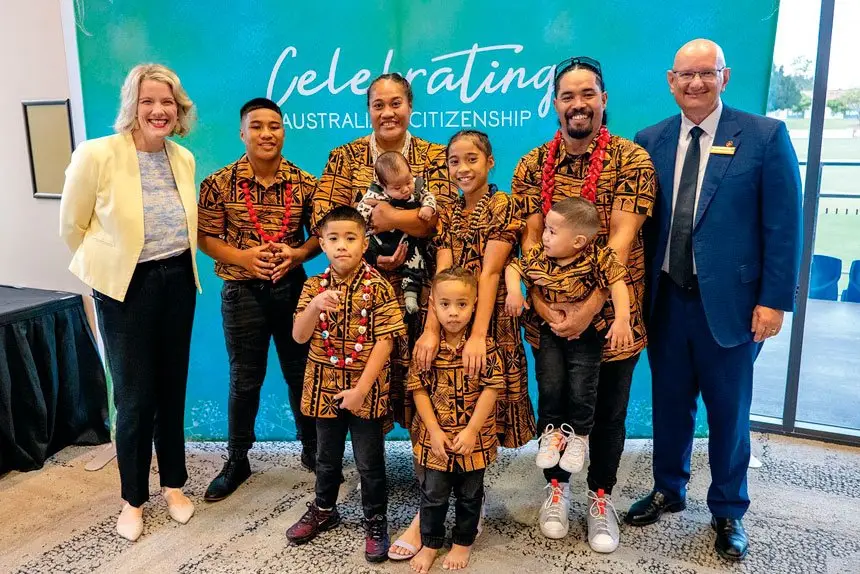 Federal Member for Blair Shayne Neumann attended a citizenship ceremony where 80 New Zealand residents were welcomed as new Australian citizens.