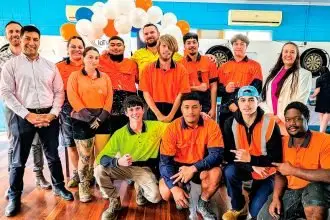 BUILDING PRIDE: The Skilling Queenslanders for Work initiative has given young trainees new skills to use in the workforce.