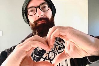 LOVE FOR MUSIC: Damien Johnson says it is vital that the local music scene thrives.