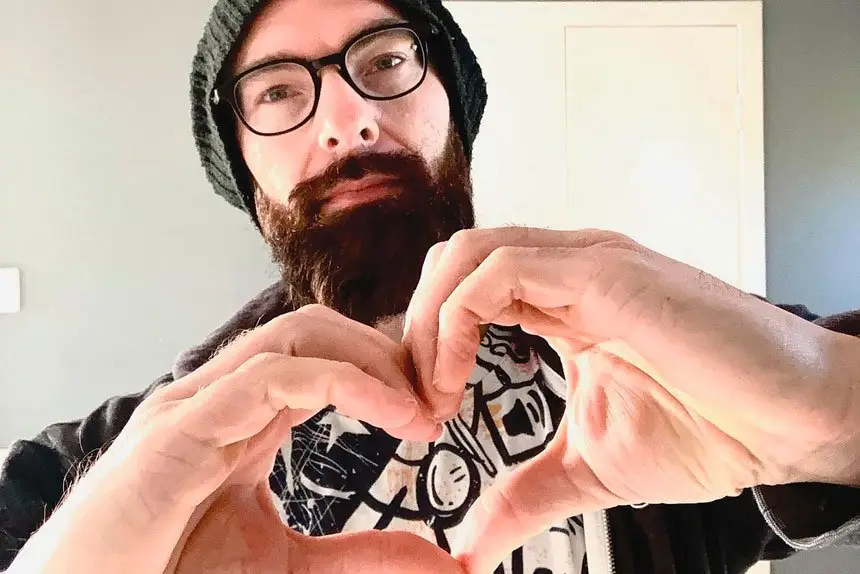 LOVE FOR MUSIC: Damien Johnson says it is vital that the local music scene thrives.