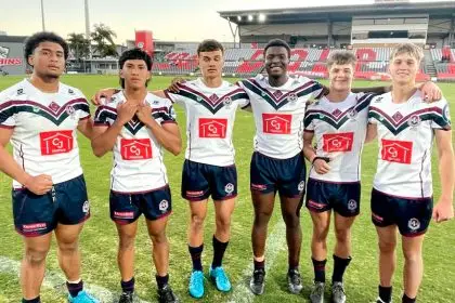 THAT WINNING FEELING: Ipswich State High School made it four from four in the Langer Cup.